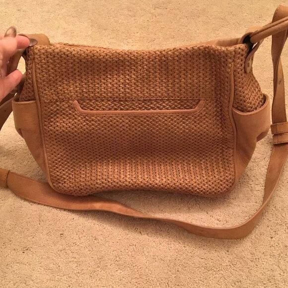 HOBO International Woven Sepia Sheila Crossbody - Picture 5 of 8